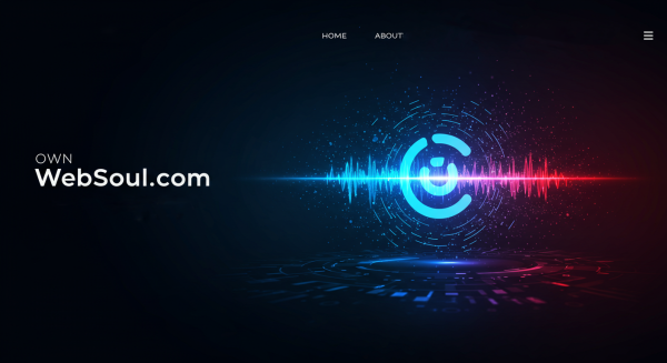 WebSoul.com Holo Logo - AI Generated Illustration - xdomainx.com - Discover, Secure, Sell, Park Domains | &Redo at World's Leading Domain Marketplace - Unlock the Value of Premium Domains